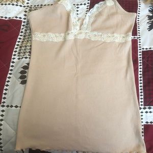 Victoria’s Secret lace trim tank top